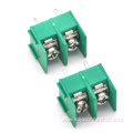7.62mm Barrier Terminal Blocks Green 2P